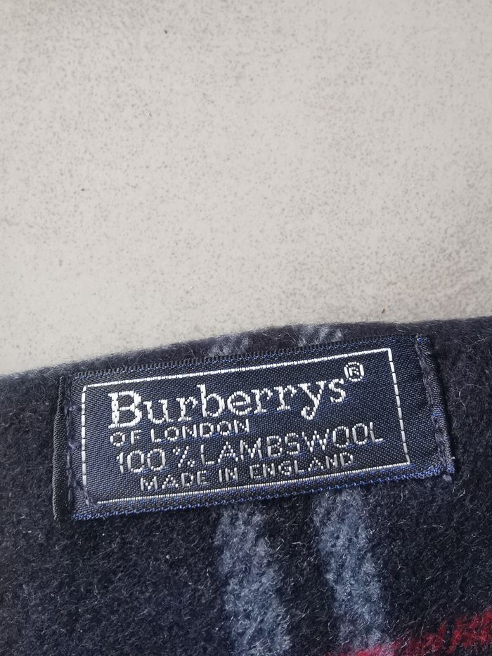 Écharpe Burberry bleu - photo numéro 2
