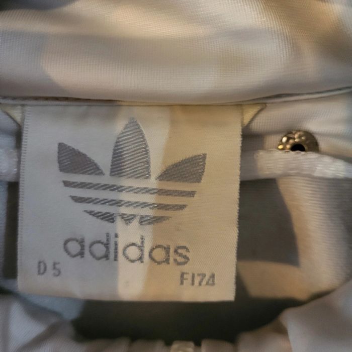 Veste manche courte Vintage 90's Adidas 🧥 Taille 174 - Logo Brodé - photo numéro 5