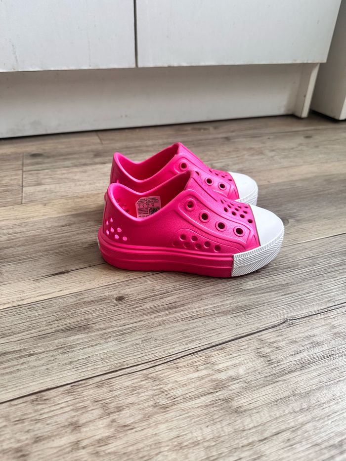 Converse all star play lite rose fushia taille 24