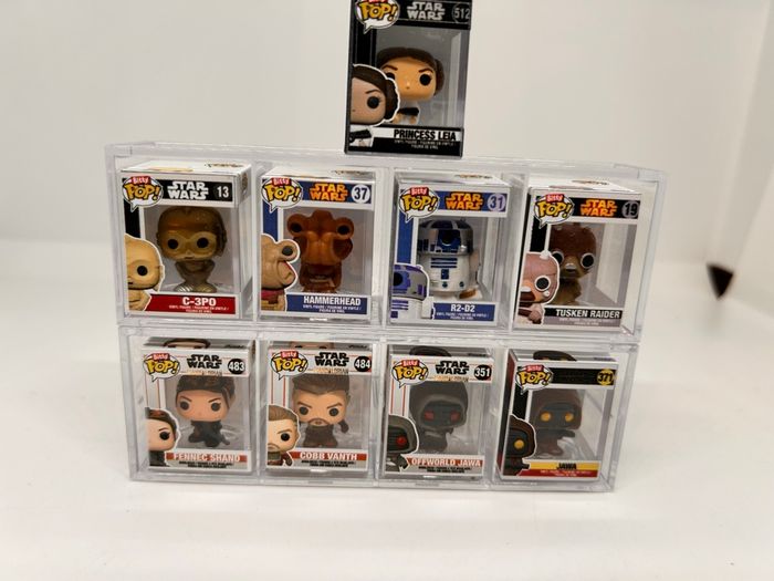 Lot de 9 bitty pop Star Wars - photo numéro 4
