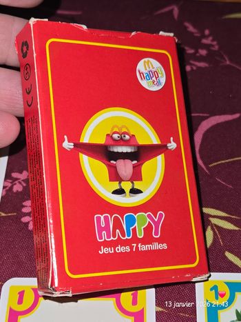 Jeux des 7 familles avec Happy Meal