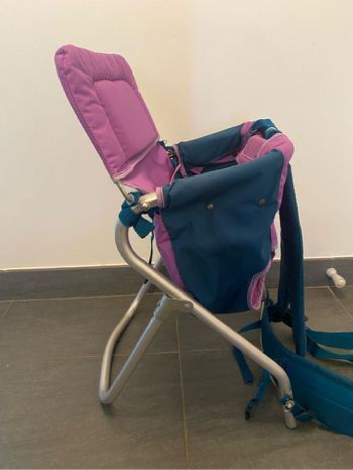 Porte bébé randonnée  portage bébé lafuma vintage - photo numéro 4