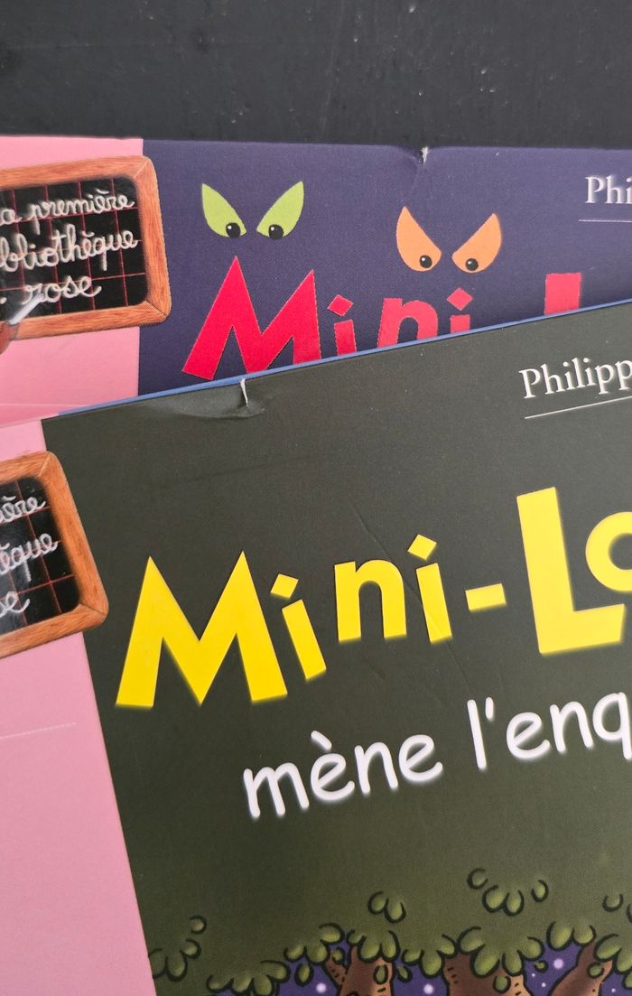 Lot de 19 livres mini loup - photo numéro 5