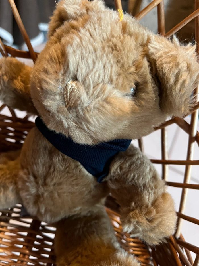 Ours en peluche avec pipe - photo numéro 7