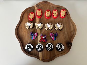 Lot perles en silicone 