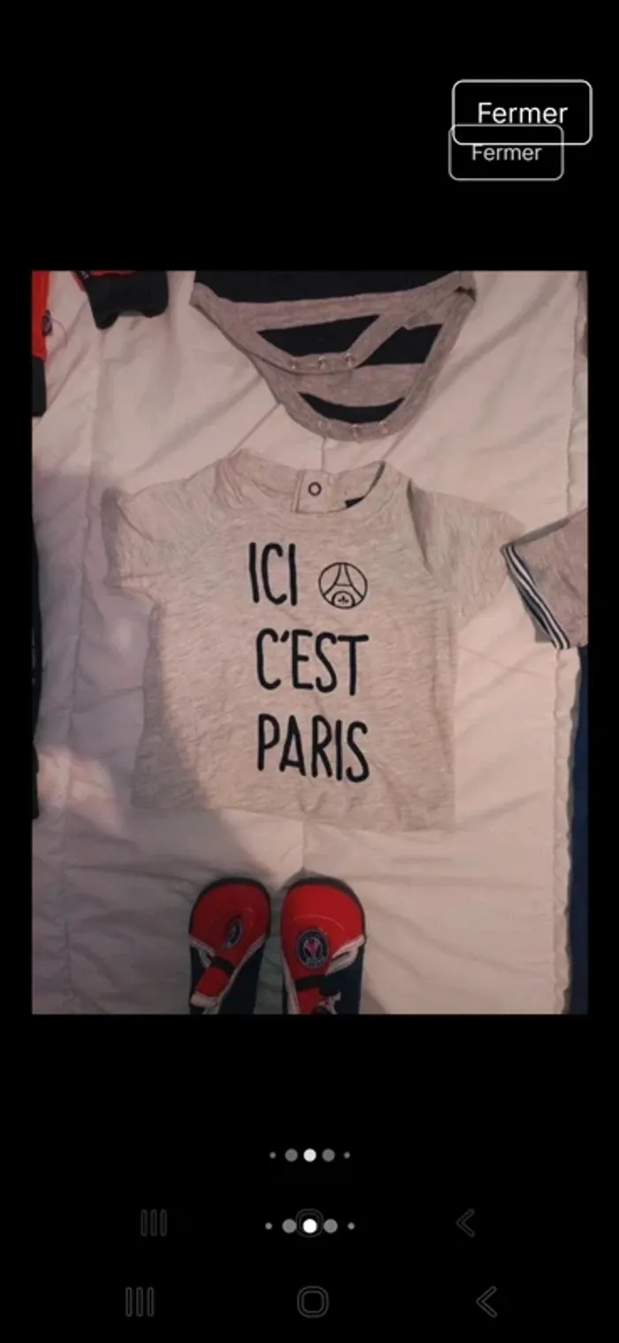 Gros lots de vêtements Paris Saint-Germain - photo numéro 5
