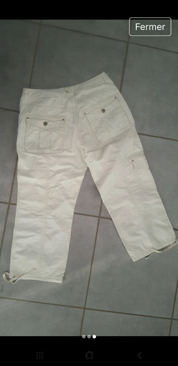 Pantacourt Beige yessica - photo numéro 3