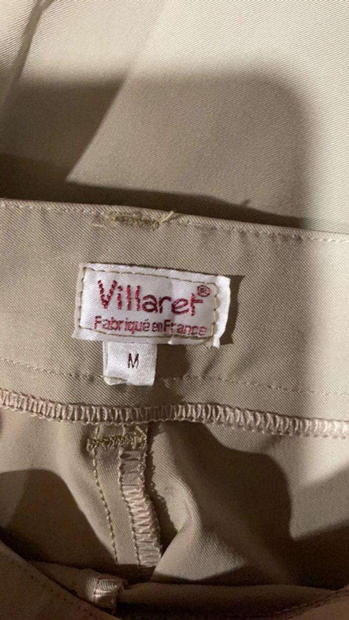Pantalon beige Villaret taille 38 - photo numéro 3