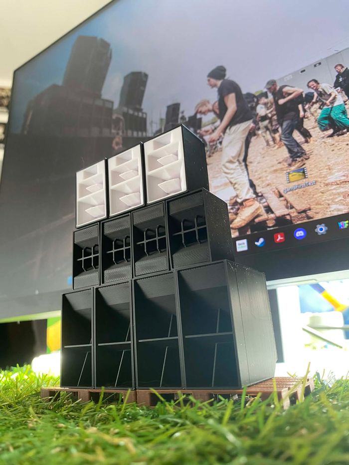 🔊 Mini mur de son maquette de free party festival 🔊 - photo numéro 2
