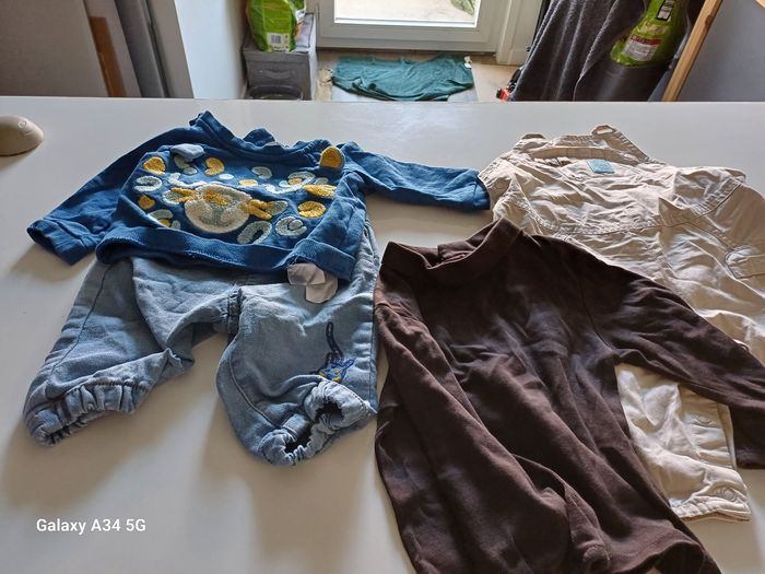 Tenu en 3 miis salopette polo pantalon - photo numéro 3