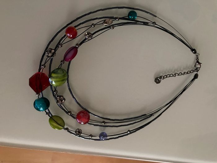 Collier femme multirangs - photo numéro 5