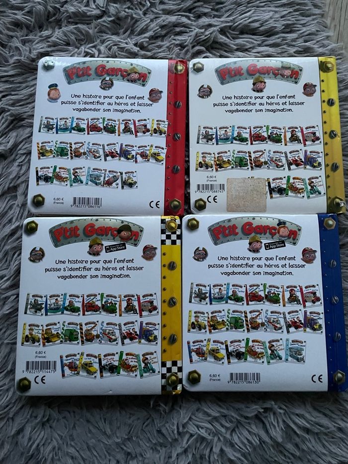 Lot de 4 livres P'tit garçon (1,2,8 et 16) - photo numéro 4