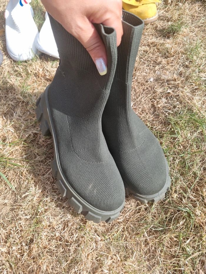 Bottine kaki - photo numéro 4