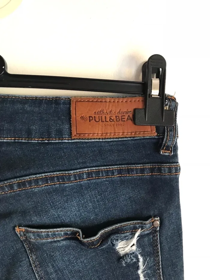 Jeans Pull and Bear a trous skinny taille 38 - photo numéro 9
