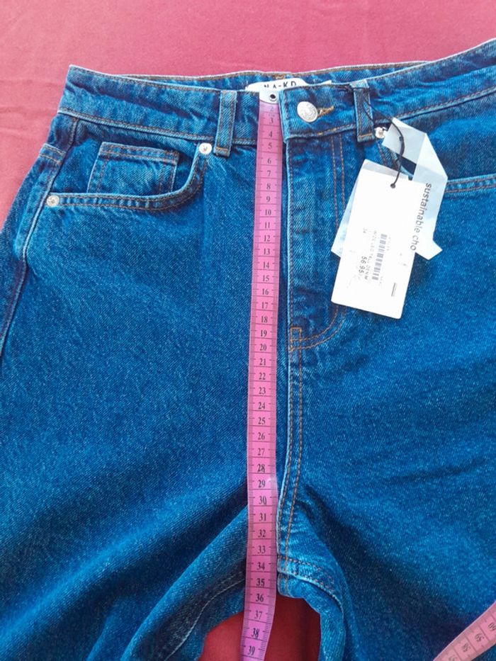 Jean taille haute large NA KD neuf avec étiquette - photo numéro 10