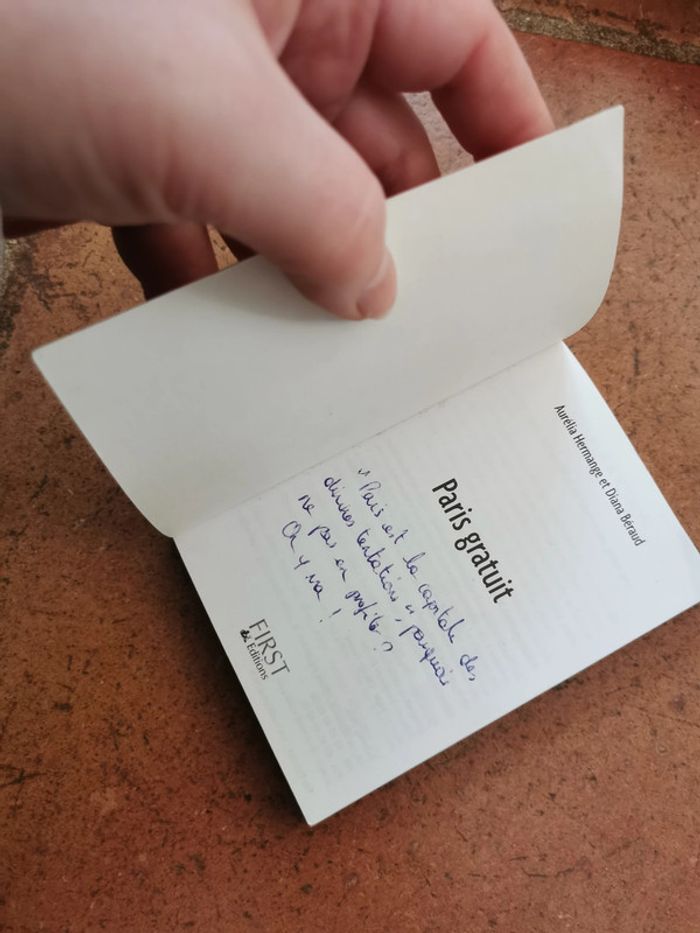 Paris gratuit, petit livre de First éditions - photo numéro 3