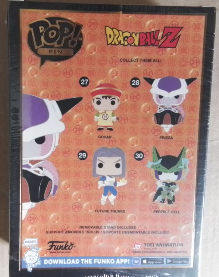 Figurine pop pin dragonball freezer numéro 28 - photo numéro 2