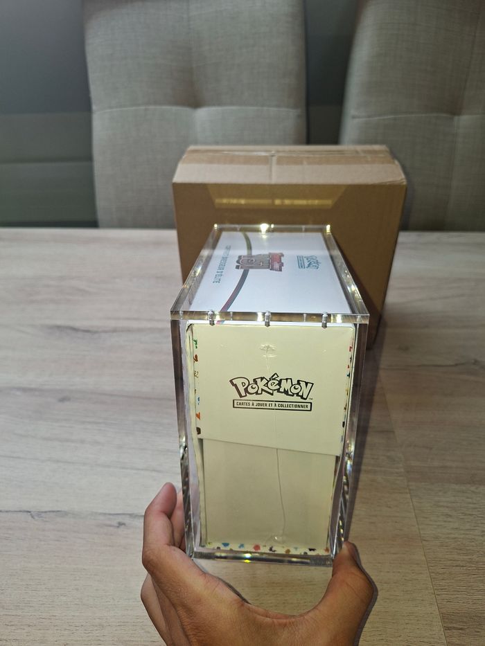 Protection acrylique etb pokemon aimantée épaisse de qualité premium - photo numéro 3