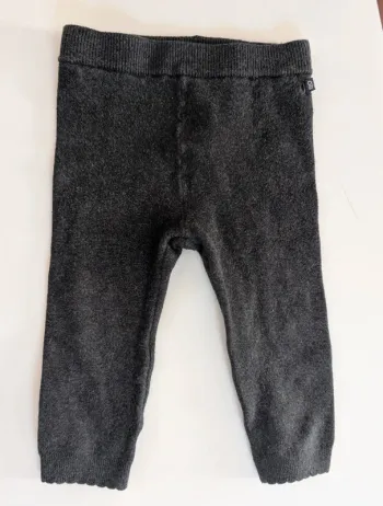 Pantalon legging épais coton Obaibi 18 mois 81 cm