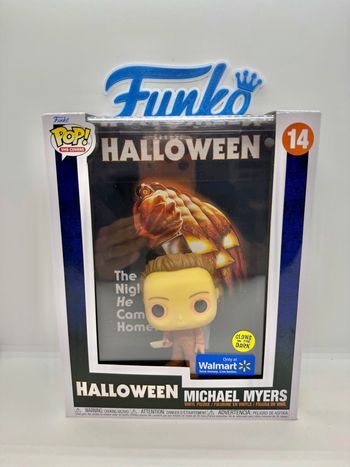 Funko Pop Cover Halloween Michael Myers 14 GITD Walmart 🇺🇸