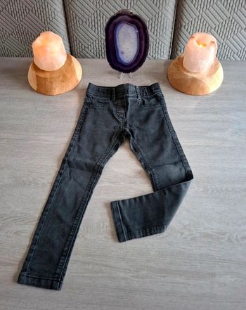 Pantalon jegging fille noir - taille 4 ans - Très bon état