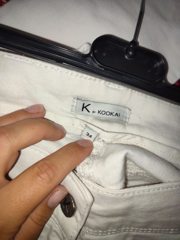 Jean skinny kookaï blanc - photo numéro 6