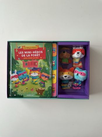 Coffret les mini héros de la forêt AUZOU  éveil