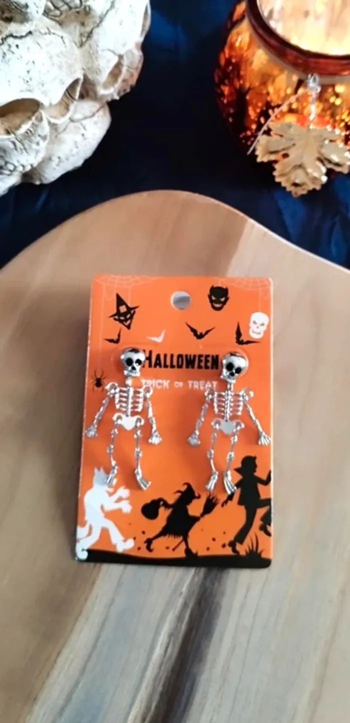 Boucles d’oreilles Halloween