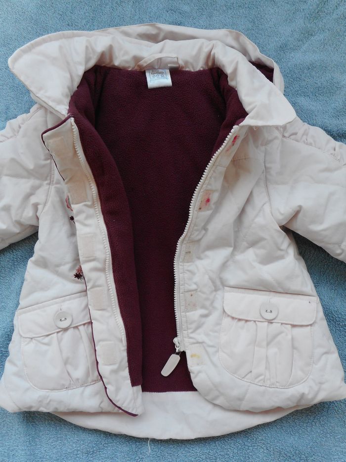 Manteau / Blouson à capuche - Cadet Rousselle - 12 mois - photo numéro 7