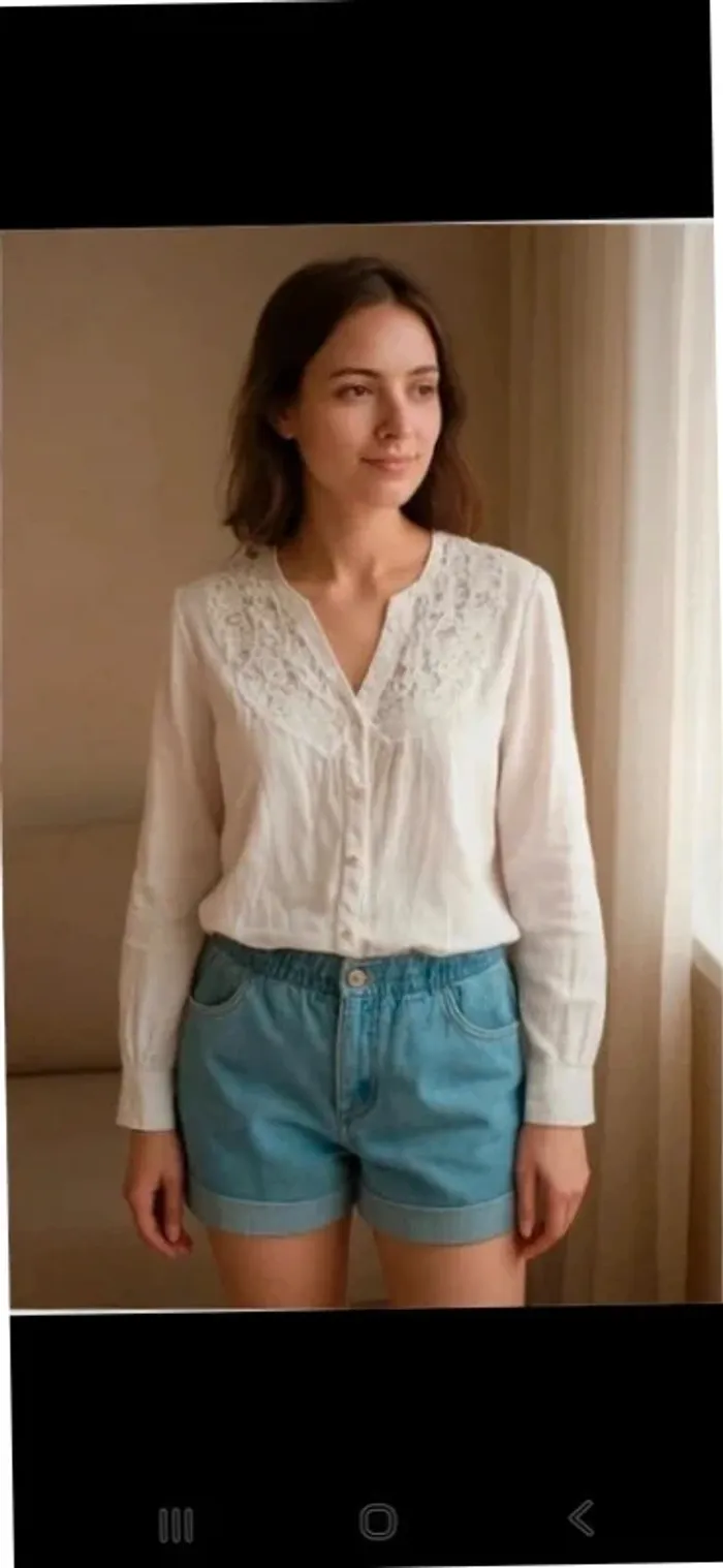 Chemise chemisier femme taille M - photo numéro 4