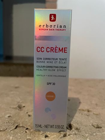 Cc crème correctrice Erborian