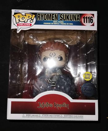 Figurine Funko Pop Deluxe / Ryomen Sukuna N°1116 / Jujutsu Kaisen / Glows In The Dark Funko Spécial