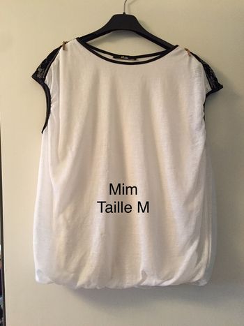Top blanc Mim Taille M
