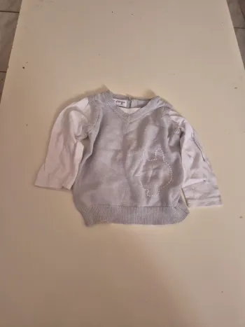 T-shirt à manches longues 6 mois