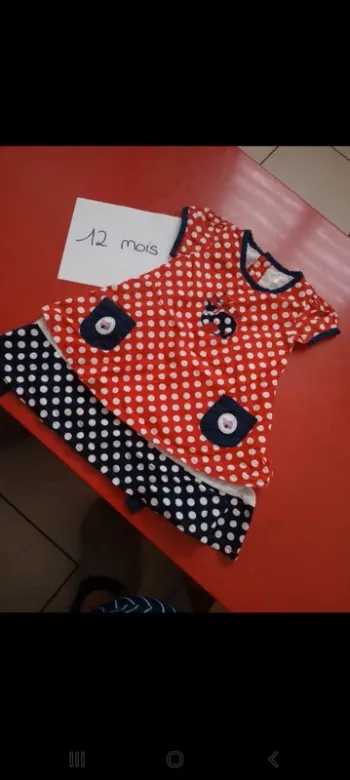 Robe 12/18 mois