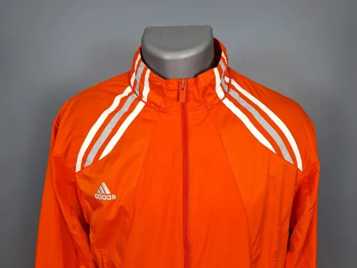 veste imperméable vintage Adidas - orange homme taille M - brodé (399) - photo numéro 2