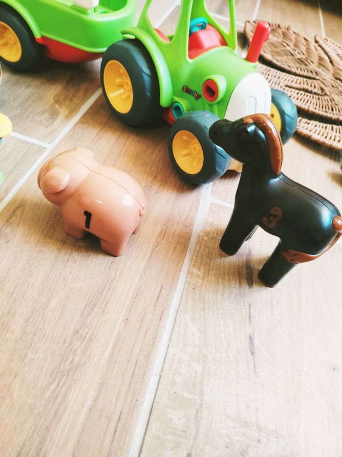 🐮Train de la ferme interactif sonore 3 en 1 marque Smoby - photo numéro 6