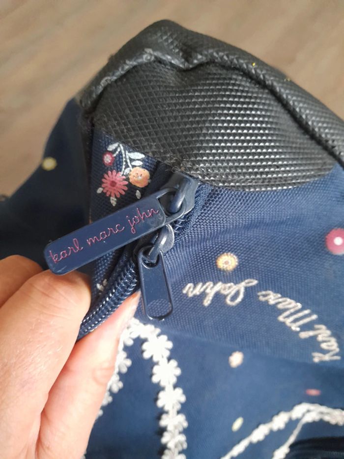 Cartable sac à dos karl marc john - photo numéro 9