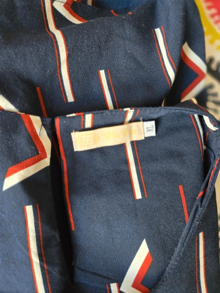 Robe droite Bleu marine Taille Xl - photo numéro 4