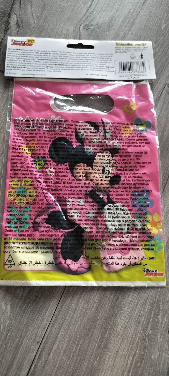 Paquet de 6 sachets party Minnie - photo numéro 2