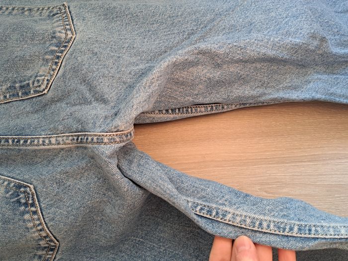 Jean Matilda bleu clair Mango - photo numéro 6