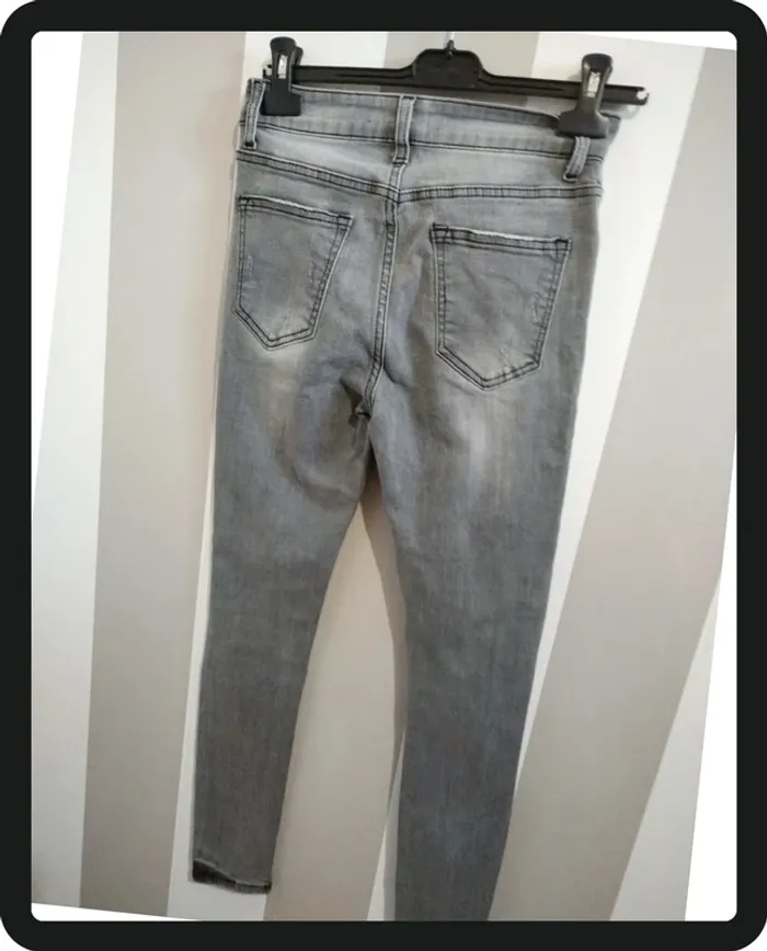 Pantalon en jean skinny - photo numéro 5