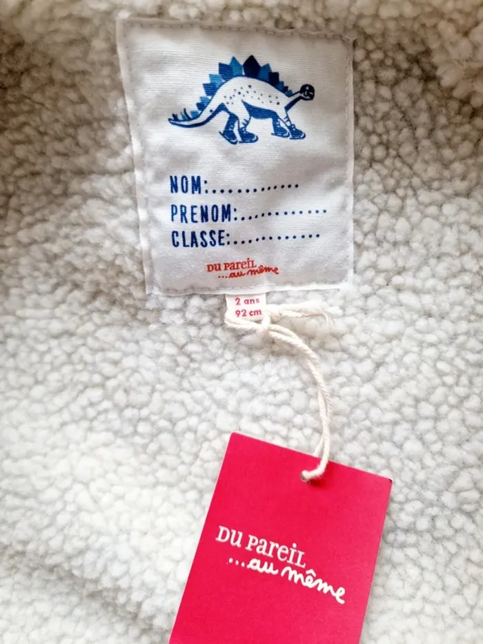 Du Pareil au Même - Veste en velours côtelé - Neuve avec étiquette ! (2 ans) - photo numéro 6