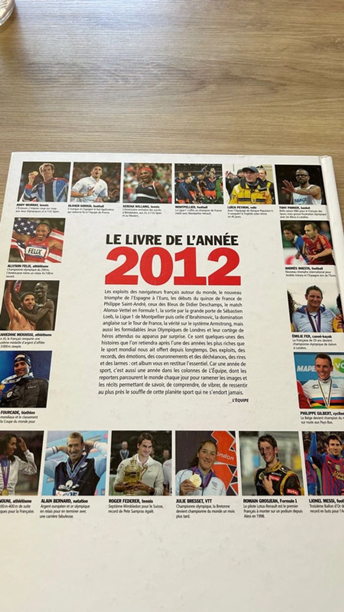 Livre de l’année 2012 L’équipe - photo numéro 4