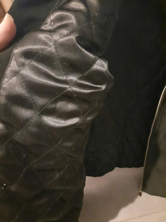 Veste en cuir femme 36/38 tbe #lora11femme 36 - photo numéro 2