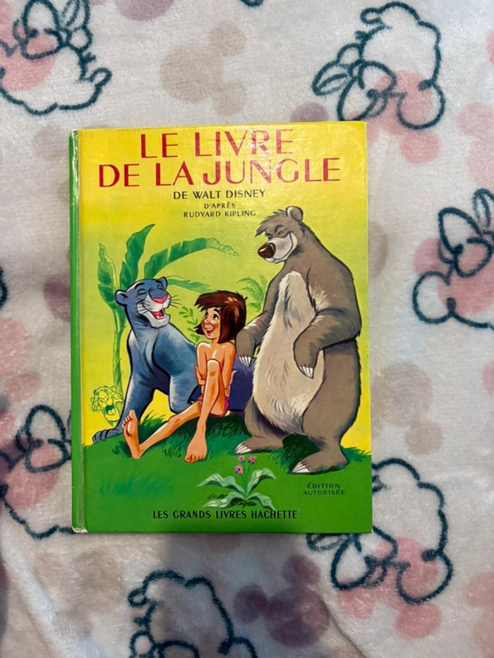 Livre « Le livre de la jungle » édition collectif de 1969
