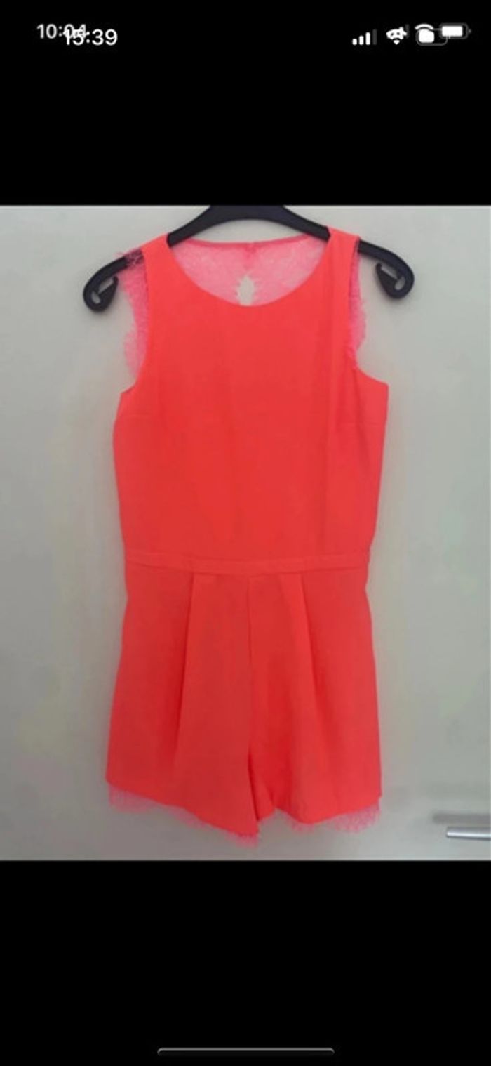 Combishort rose néon Nafnaf