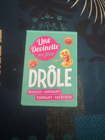 Une devinette par jour