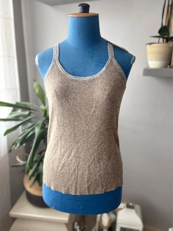 Débardeur en lin/coton Zara - neuf avec étiquette - taille S/36