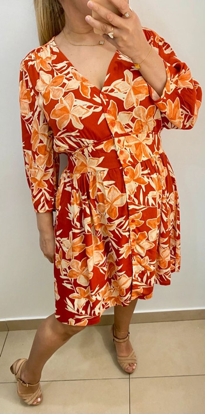 Robe fluide imprimée - photo numéro 4